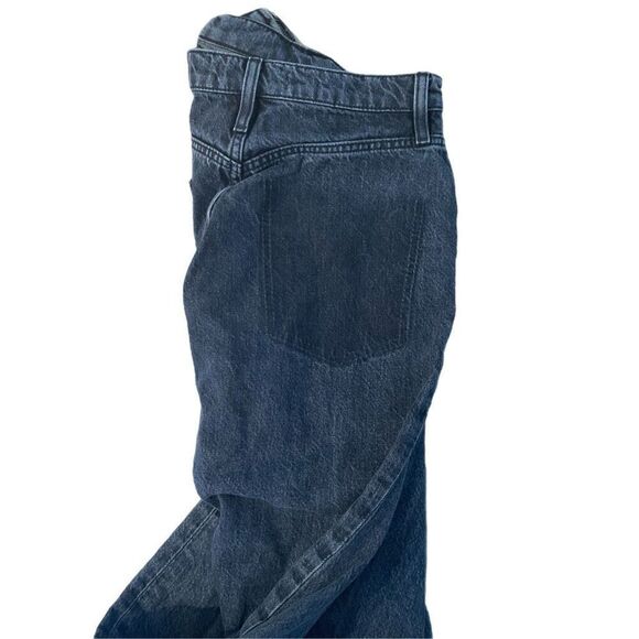 Hudson Elly Folded Criss Cross High Rise Crop Jeans - Picture 9 of 9